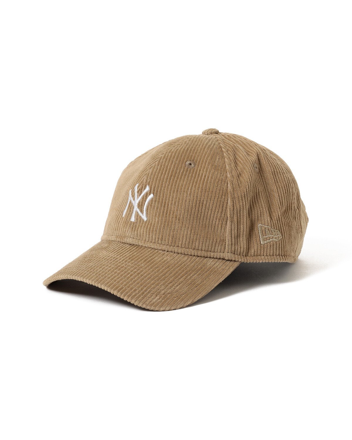 BEAMS MEN NEW ERA * BEAMS / 別注 930 MID Logo Corduroy Cap ビームス メン 帽子/ヘア小物 キャップ ブラック ベージュ ネイビー【送料無料】