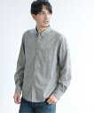 【SALE／30 OFF】ikka イージーケアフランネルチェックシャツ イッカ トップス シャツ ブラウス ベージュ グレー ネイビー