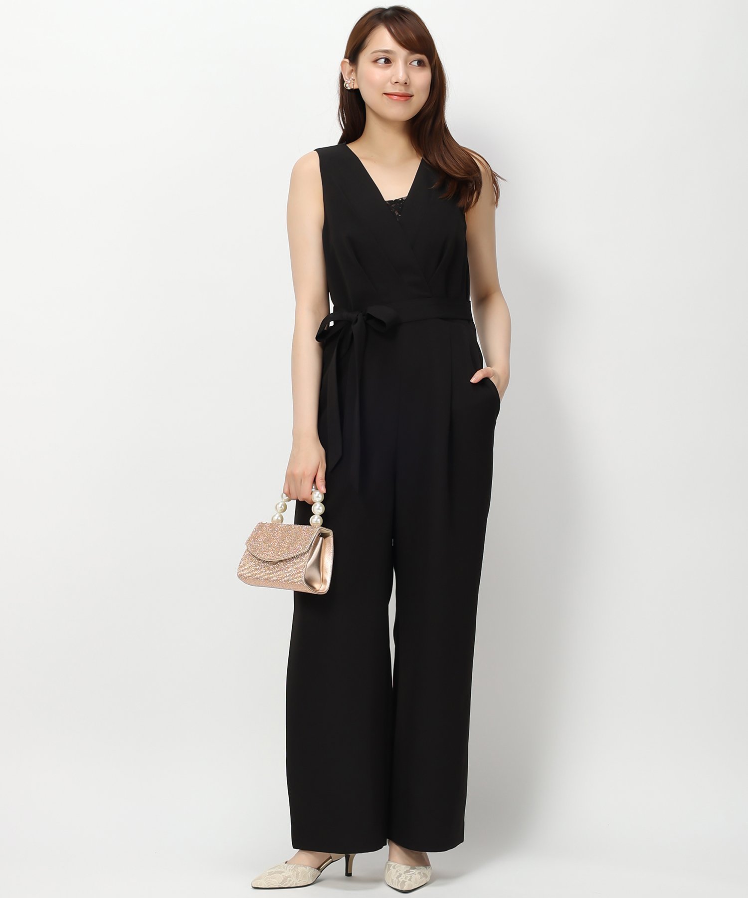 【SALE／55%OFF】MISCH MASCH ノースリーブコンビネゾン ミッシュマッシュ オール...