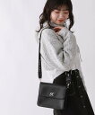 【SALE／20%OFF】repipi armario ロゴテープBOXショルダー レピピアルマリオ バッグ ショルダーバッグ ブラック ホワイト