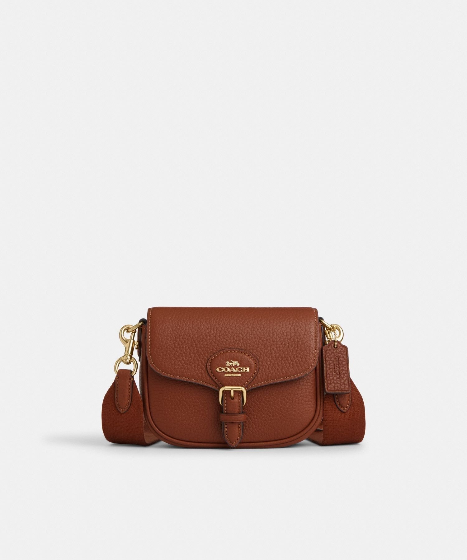 【SALE／62%OFF】COACH OUTLET アメリア スモール サドル バッグ コーチ　アウトレット バッグ ショルダーバッグ ブラウン【送料無料】
