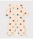 プチバトー　ベビー服 PETIT BATEAU プリント2ウェイロンパース プチバトー マタニティウェア・ベビー用品 ロンパース・カバーオール【送料無料】