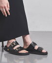 UNITED ARROWS 【別注】＜BIRKENSTOCK＞ST BARTHS サンダル ユナイテッドアローズ シューズ・靴 サンダル ブラック【送料無料】