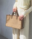 Demi-Luxe BEAMS A VACATION / BREAD M BOU トートバッグ デミルクス ビームス バッグ トートバッグ ブラウン【送料無料】