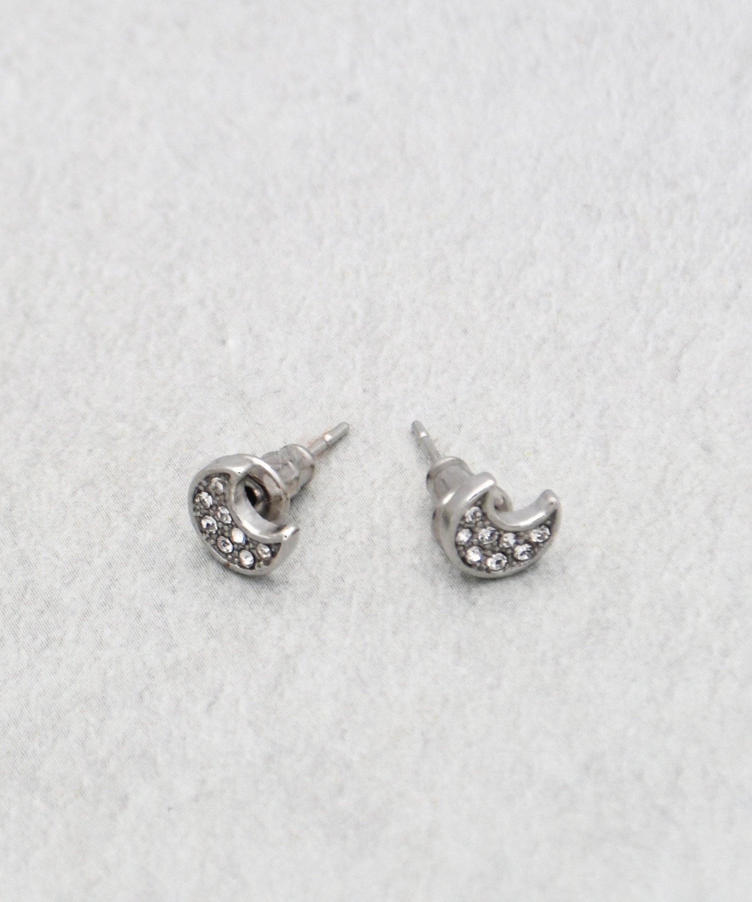 Diliraba 【Diliraba】ステンレス ビジューモチーフピアスセット ハシバミ / ネコロジー アクセサリー・腕時計 ピアス シルバー