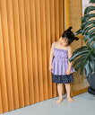【SALE/20%OFF】LOWRYS FARM 【KIDS】フリルキャミセットSWIM ローリーズファーム 水着・スイムグッズ 水着 ブラック ホワイト パー...