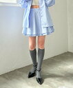【SALE/50%OFF】archives '【SETUP対応】フレアシャツミニスカート アルシーヴ スカート ミニスカート ブルー ネイビー ベージュ
