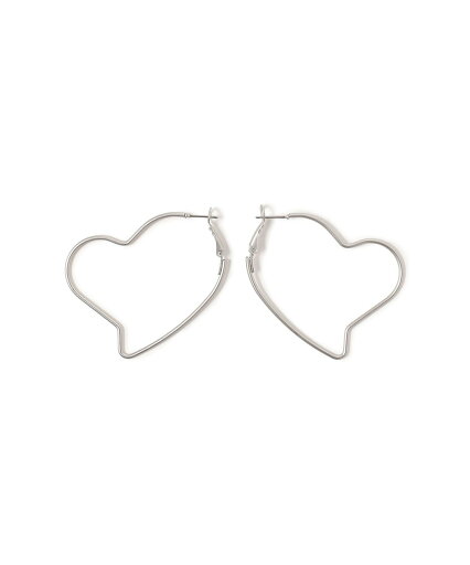 BEAMS HEART WOMEN 細ライン ハート フープ ピアス ビームス ハート アクセサリー・腕時計 ネックレス ゴールド シルバー BEAMS HEART WOMEN 細ライン ハート フープ ピアス ビームス ハート アクセサリー・腕時計 ネックレス ゴールド シルバー