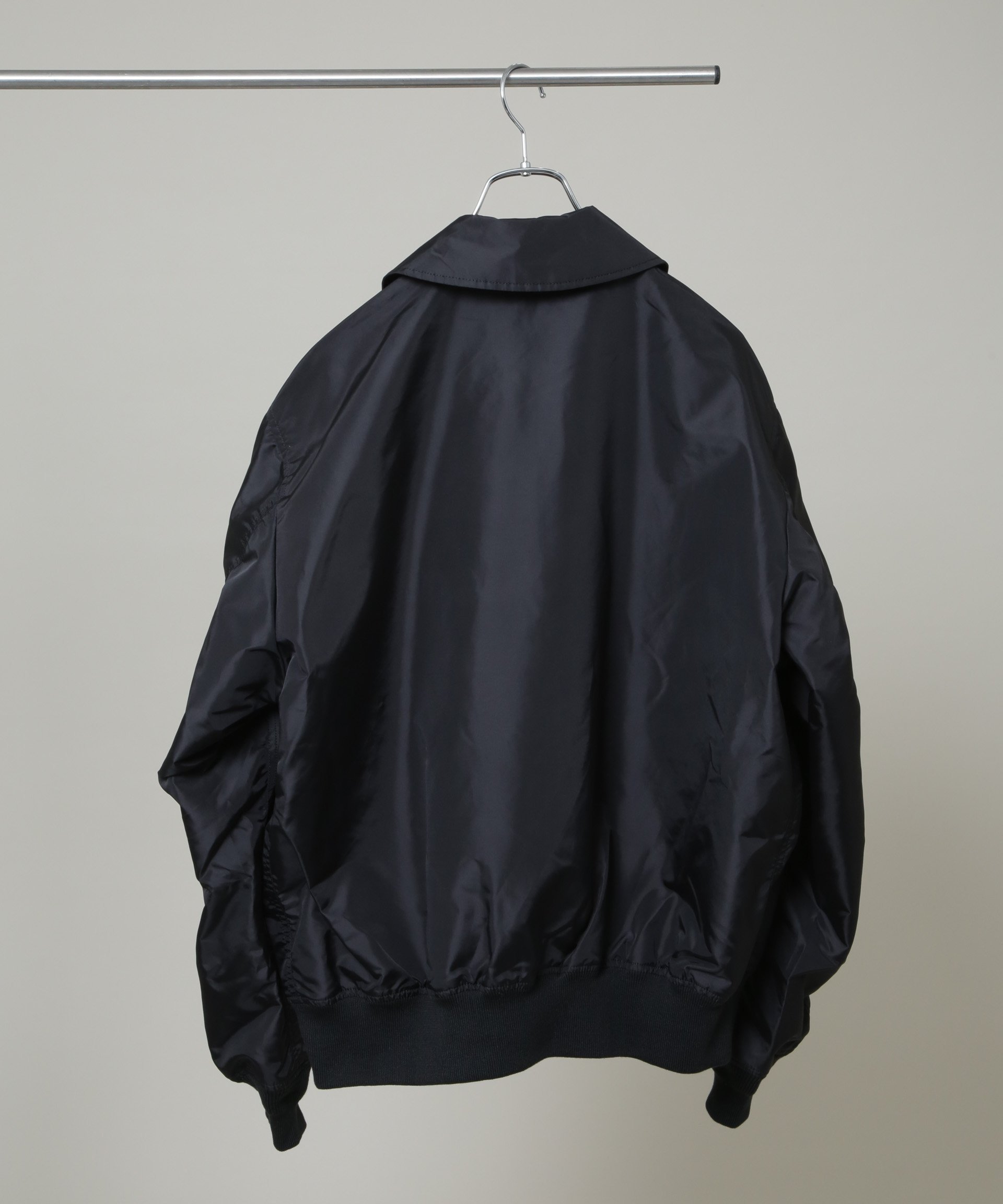 NANO universe ALPHA INDUSTRIES/別注 CWU FLIGHT JACKET ナノユニバース ジャケット・アウター ブルゾン・ジャンパー ブラック【送料無料】