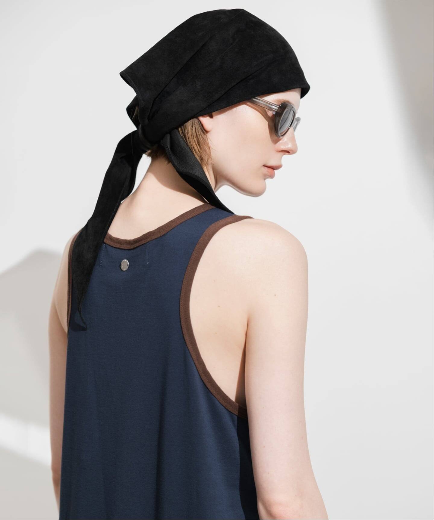 【SALE／30%OFF】CALMER RINGER DRESS スピックアンドスパン ワンピース・ドレス ワンピース ベージュ ネイビー【送料無料】