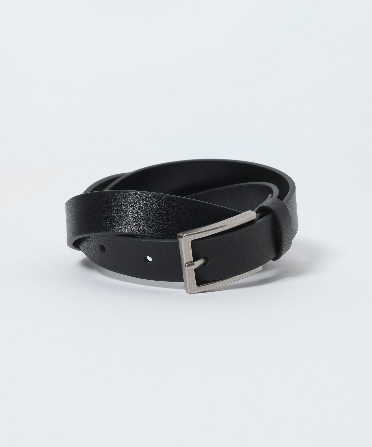 eL Tileted Square Buckle Belt ジーナシス ファッション雑貨 ベルト ブラック【送料無料】
