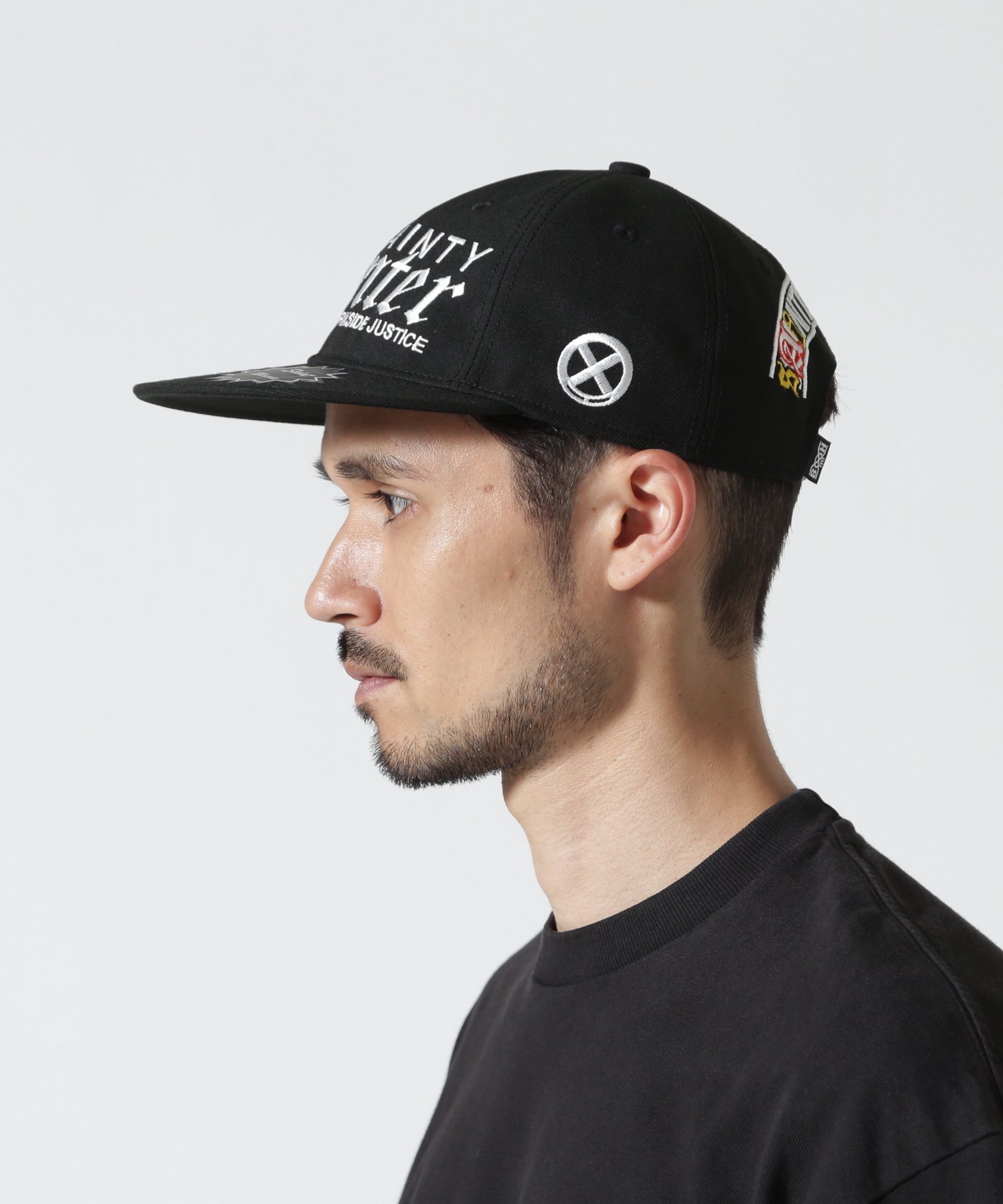 ROYAL FLASH SAINT MICHAEL/セントマイケル/BH_CAP/SAINTY HUNTER/BLACK ロイヤルフラッシュ 帽子 その他の帽子 ブラック【送料無料】