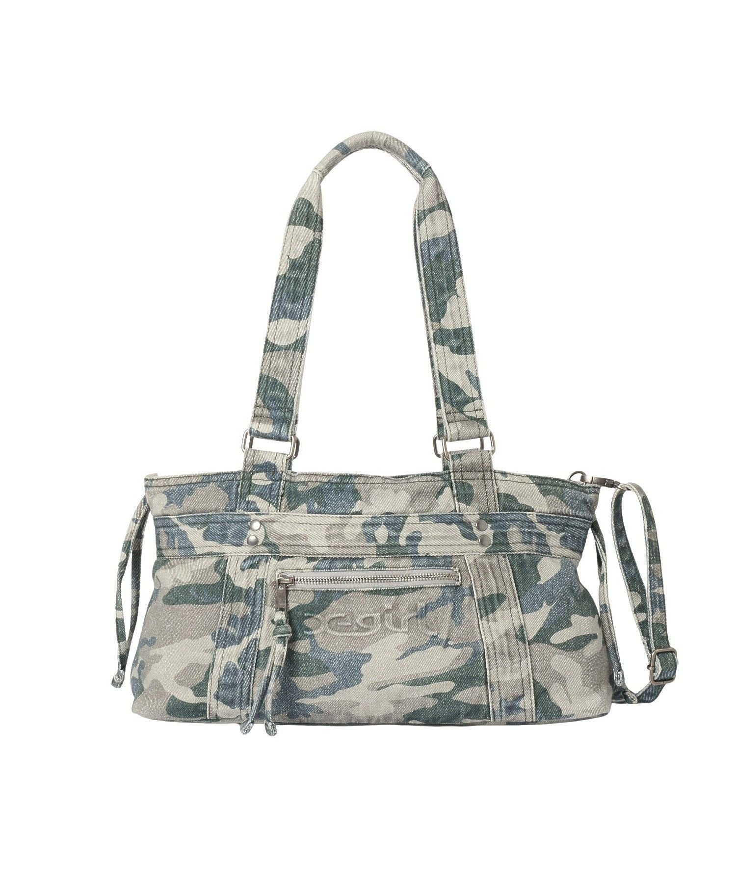 X-girl FADED MILLS LOGO SQUARE BAG エックスガール バッグ その他のバッグ