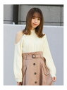 【SALE/48%OFF】dazzlin イレギュラーハイネックミニケーブルプルオーバー ダズリン ニット 長袖ニット ホワイト ブラック ピンク グリーン ブラウン