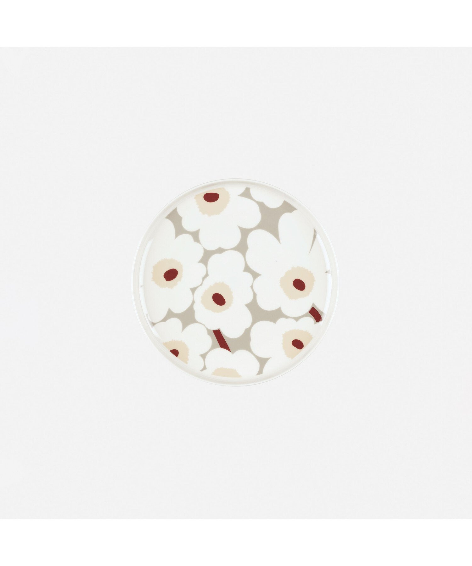 Marimekko Unikko プレート マリメッコ ファッション雑貨 その他のファッション雑貨 グレー【送料無料】のサムネイル
