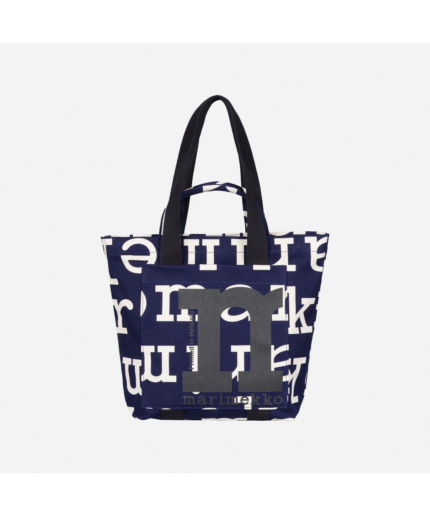 Marimekko Mono Mini Citybag Logo トートバッグ マリメッコ バッグ トートバッグ ホワイト