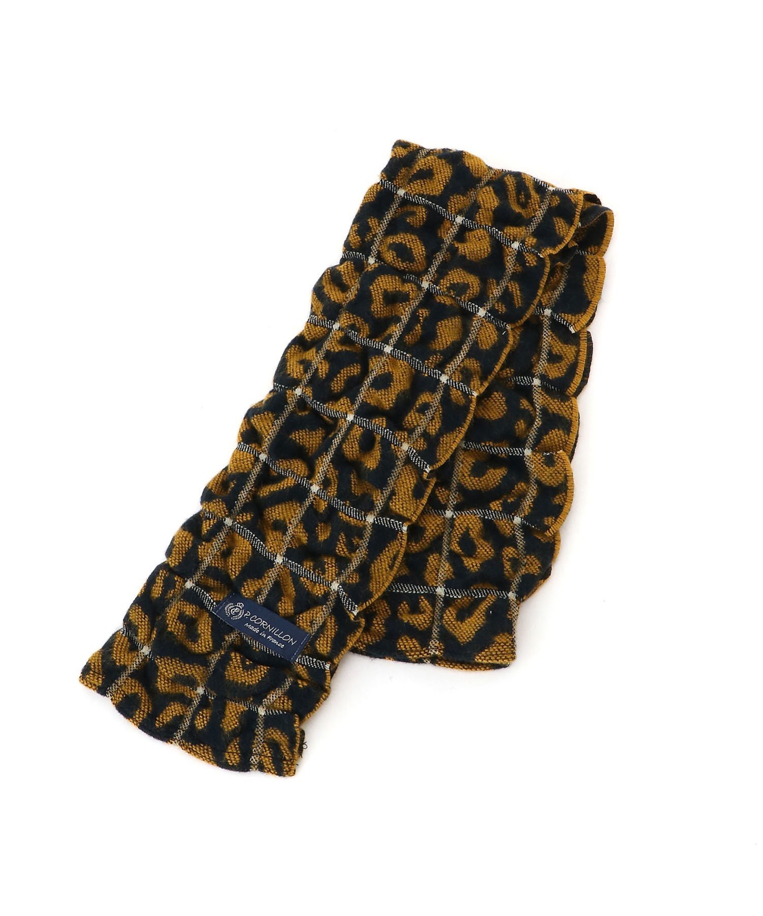 【SALE/50%OFF】Je RePit Je RePit/ジャガードレオパード差込みストール セラビ ファッション雑貨 マフラー・ストール・ネックウォーマー レッド グリーン