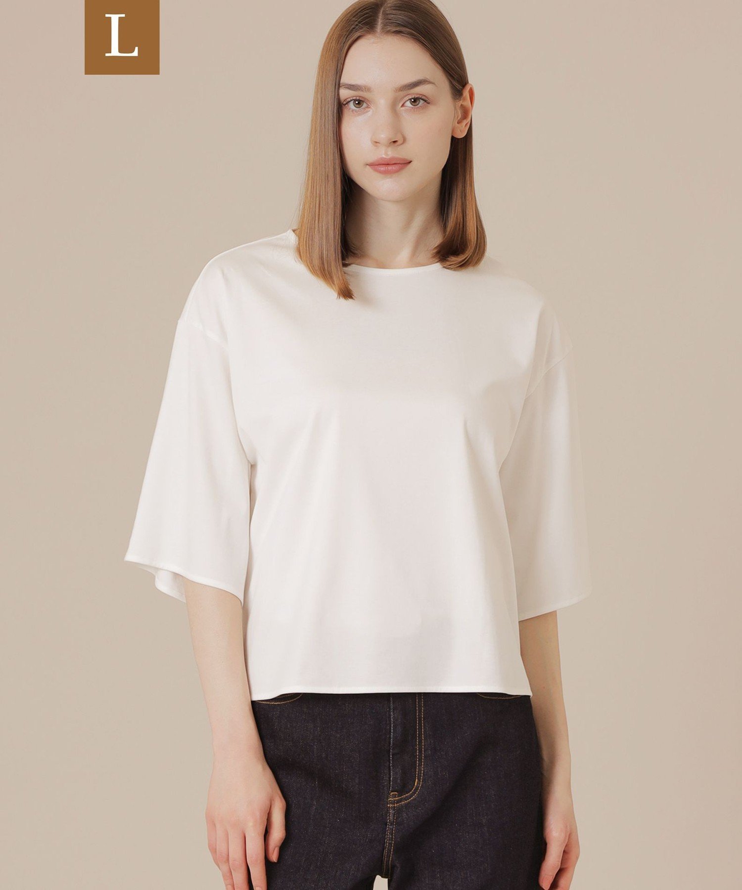【SALE／26%OFF】MACKINTOSH LONDON　(L Size) 【L】【SUPER FINE LAB.】パウダーシュガーコットンTシャツ マッキントッシュ ロンドン トップス その他のトップス ブラック ホワイト ブルー【送料無料】