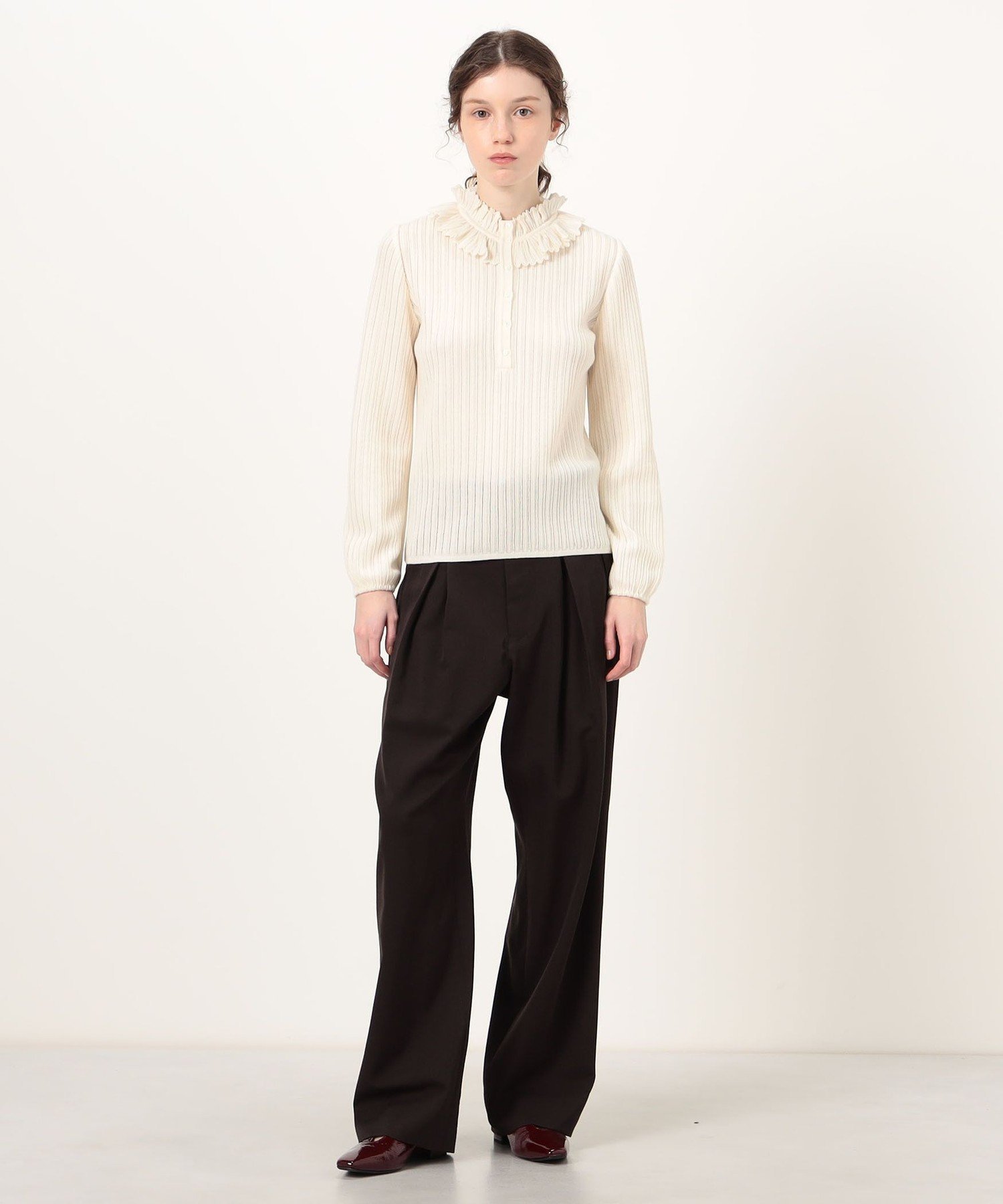 【SALE／50%OFF】TOMORROWLAND BUYING WEAR Molli LONGCHAMP トップス トゥモローランド トップス ニット ホワイト【送料無料】