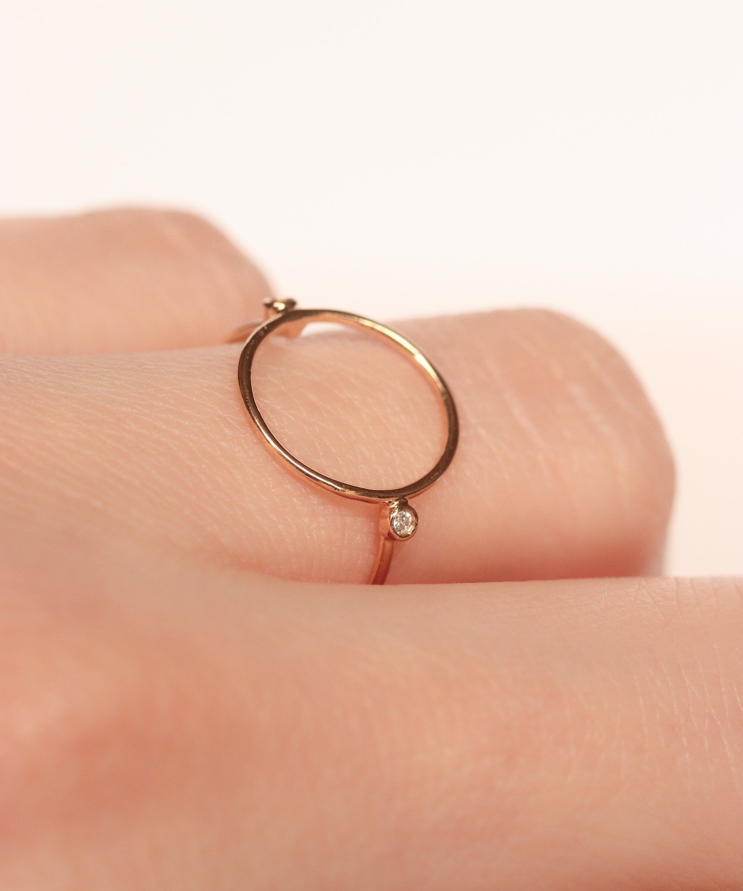 NOIR DE POUPEE silver925 Quiet Shine ダイヤモンド サークルリング ノワールドプーペ  アクセサリー・腕時計 リング・指輪 シルバー
