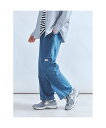 ディッキーズ ABAHOUSE LASTWORD Dickies /ディッキーズ DOUBLE KNEE DENIM WORKPA アバハウス パンツ ジーンズ・デニムパンツ ブルー ネイビー【送料無料】