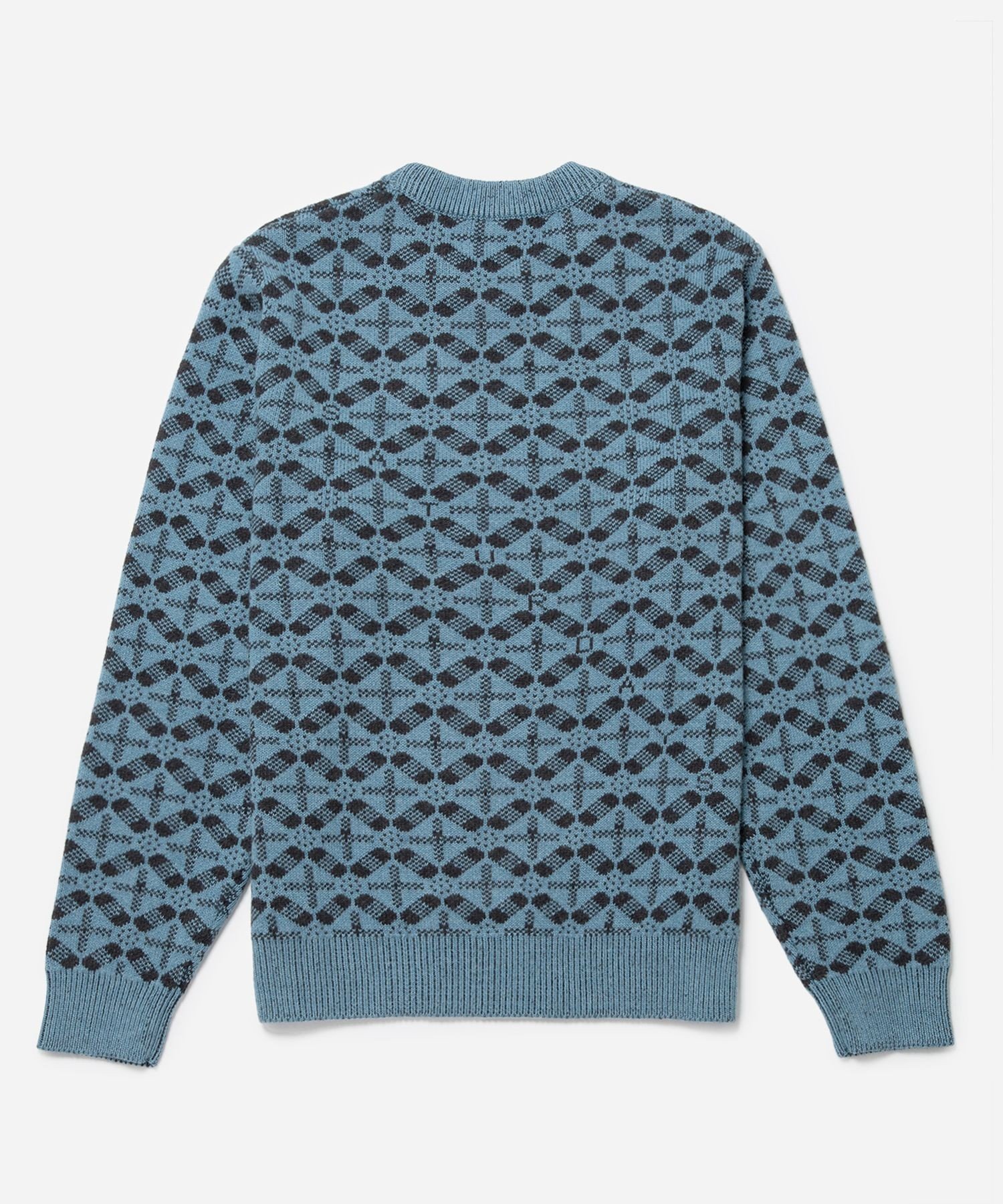 【SALE／40%OFF】Saturdays NYC GREG BLOCKPRINT SWEATER サタデーズ　ニューヨークシティ トップス ニット ブラウン ブルー【送料無料】