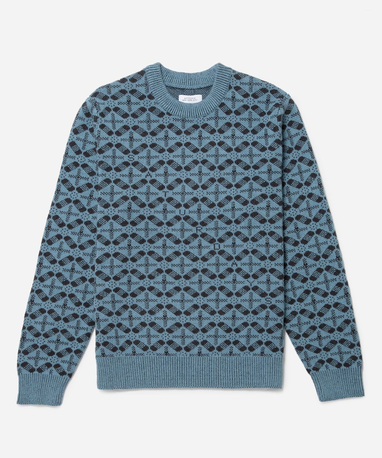 SALE40%OFFSaturdays NYC GREG BLOCKPRINT SWEATER ǡ˥塼衼ƥ ȥå...