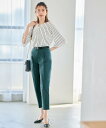 【SALE/50%OFF】any SiS 【接触冷感・UVカット・撥水】クールタッチテーパード パンツ エニィスィス パンツ その他のパンツ ブラック ブラウン...