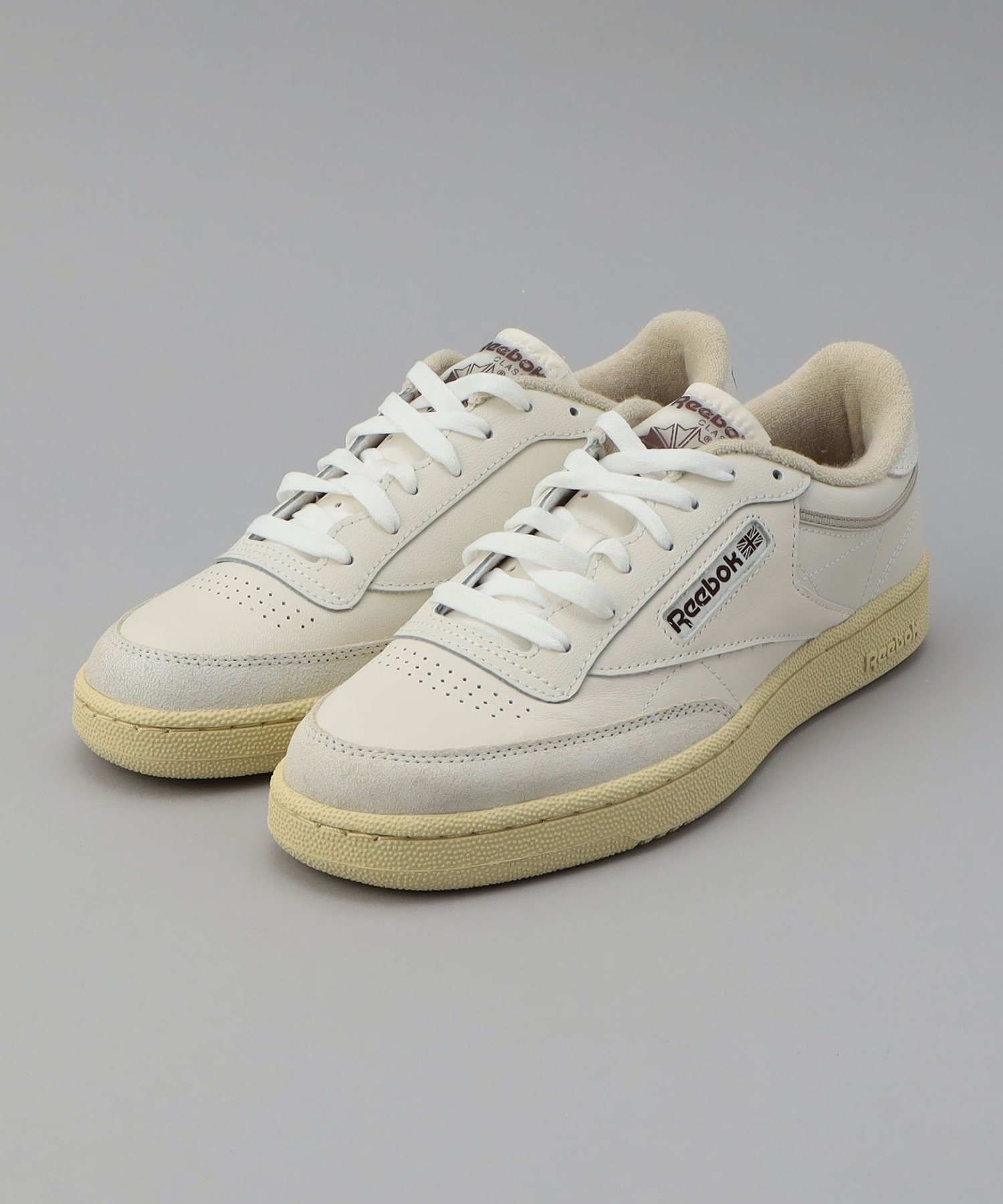 【SALE／5%OFF】coen Reebok CLUB C 85(WEB限定サイズ) コーエン シューズ・靴 スニーカー ホワイト ベージュ【送料無料】