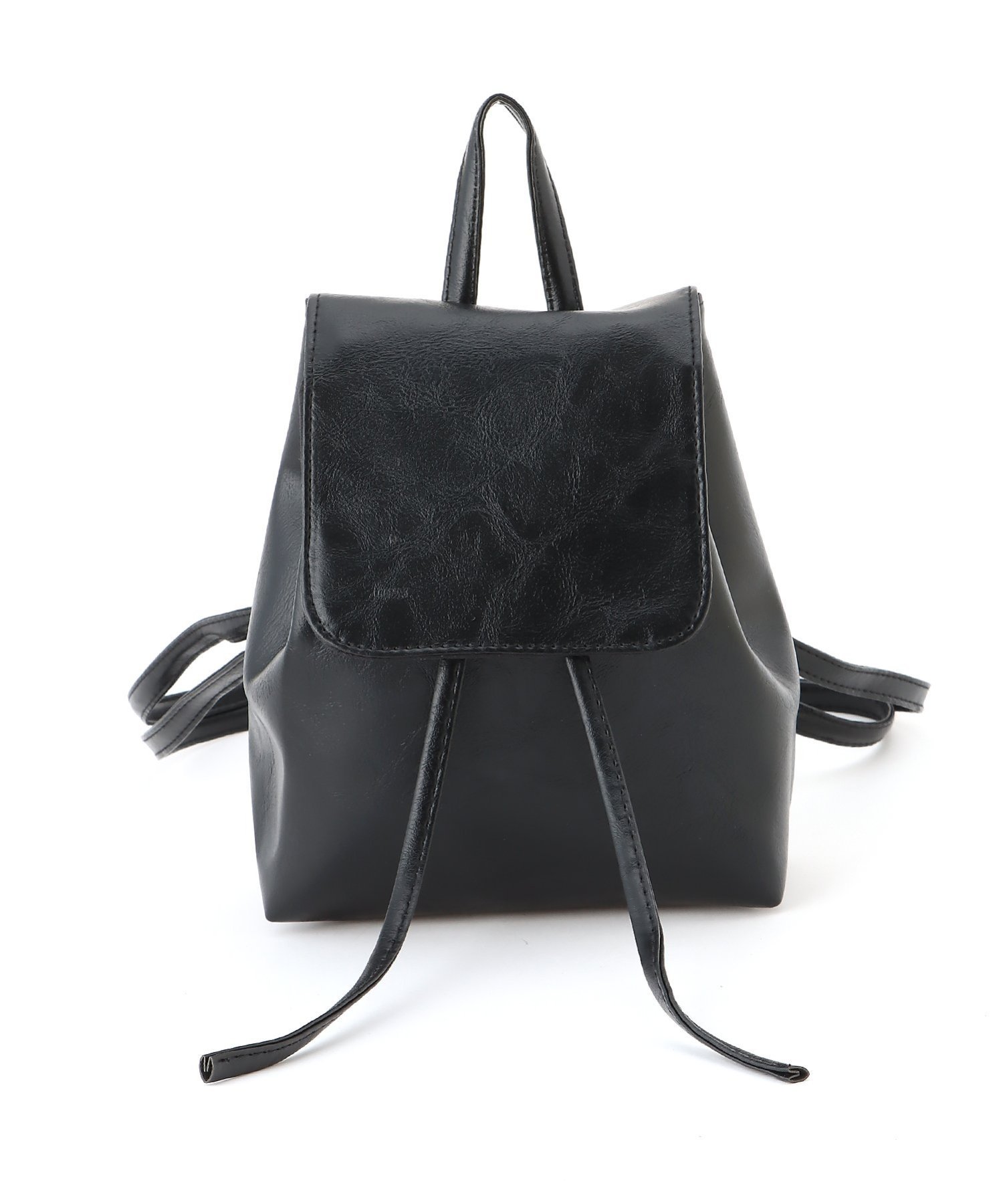 FReePLACe/(W)合成皮革 ミニリュックサック ミニョントレフル ルームヨンマルサンセレクティッド バッグ リュック・バックパック ブラック ブラウン