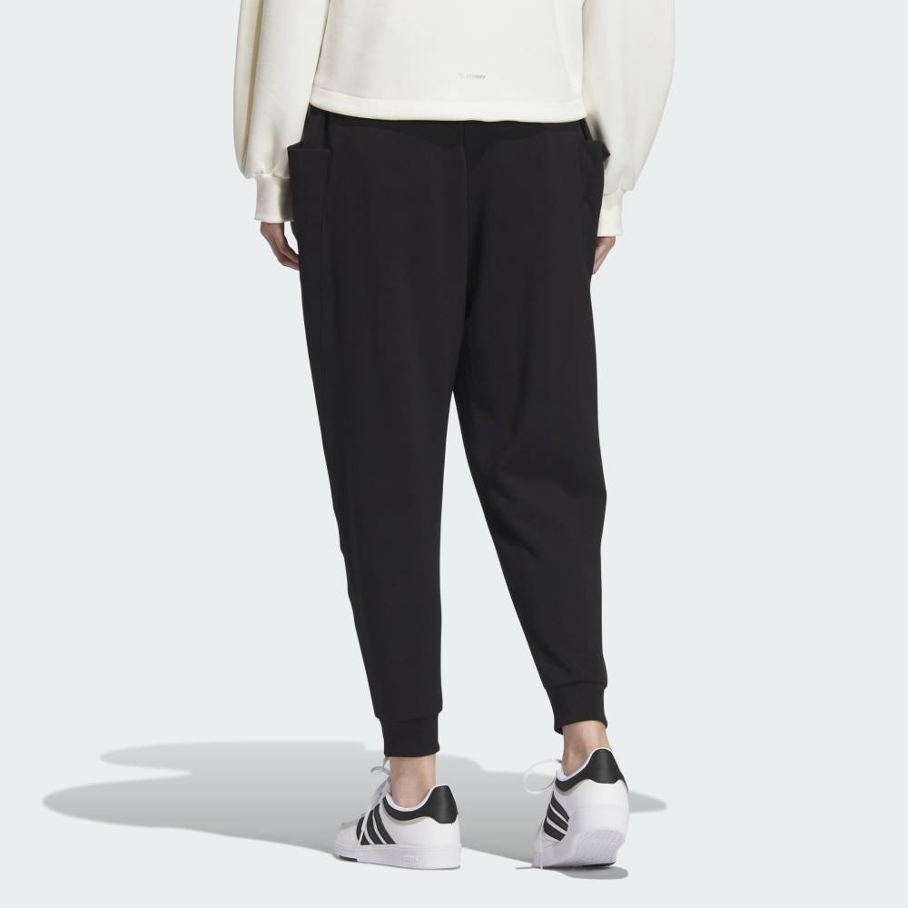 【SALE／20%OFF】adidas 【公式】アディダス adidas ラックスフロー ルーズフィット アンクル丈 ジョガーパンツ アディダス パンツ その他のパンツ ブラック【送料無料】