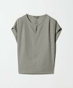 【SALE/30%OFF】a day in the life ジャガード フレンチスリーブブラウス -セットアップ対応-<A DAY IN THE LIFE> ユナイテッドアローズ アウトレット トップス シャツ・ブラウス ネイビー ブラック【送料無料】