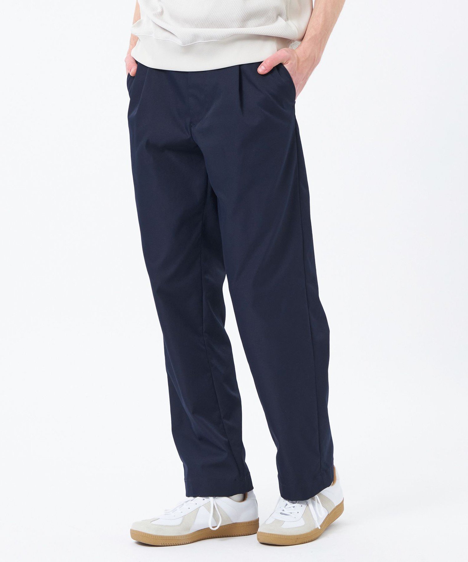 MACKINTOSH PHILOSOPHY 【MP STANDARD TROUSERS】STYLE003 TAPERED FIT フレックスドライチノ マッキントッシュ フィロソフィー パンツ その他のパンツ ブラック ベージュ ネイビー【送料無料】