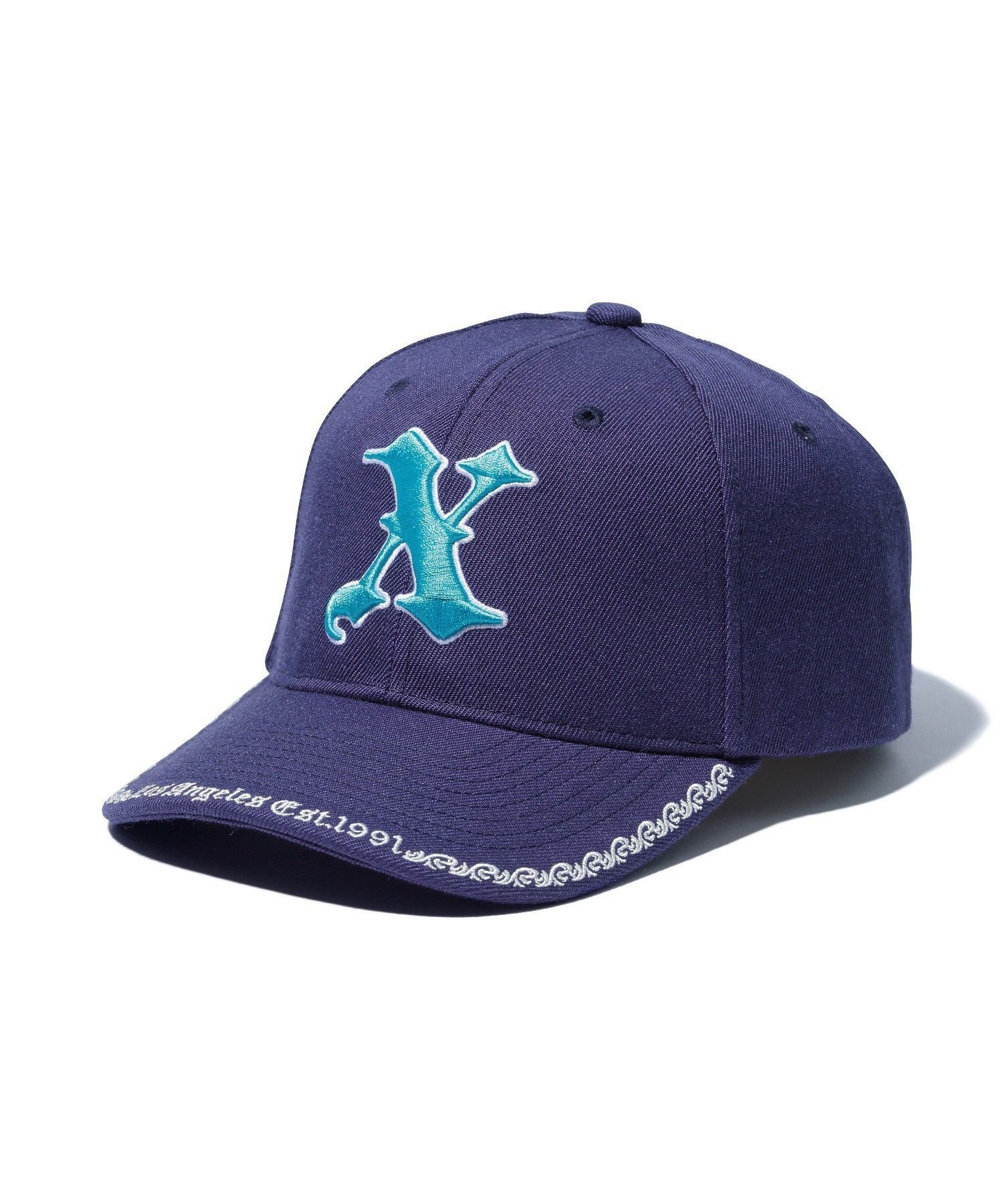 XLARGE OLD ENGLISH CAP エクストララージ 帽子 キャップ グリーン ブラック ネイビー【送料無料】