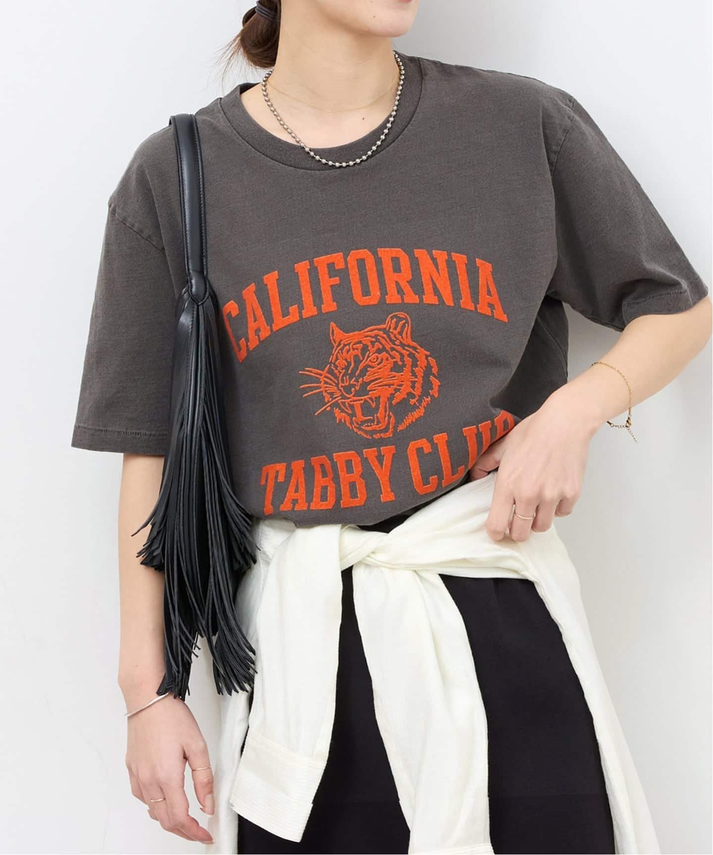 Rakuten - JOURNAL STANDARD relume 別注【MIXTA/ミクスタ】Tシャツ ジャーナル スタンダード レリューム トップス カットソー・Tシャツ グレー オレンジ ブラック【送料無料】