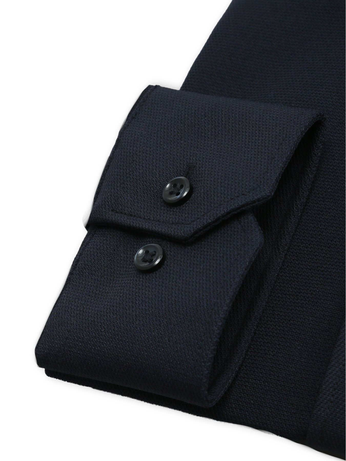 【SALE／20%OFF】TAKA-Q ノンアイロンストレッチ NEWスタンダードフィット カッタウェイ長袖ニットシャツ 【26SS】 タカキュー スーツ・フォーマル Yシャツ・カッターシャツ ネイビー