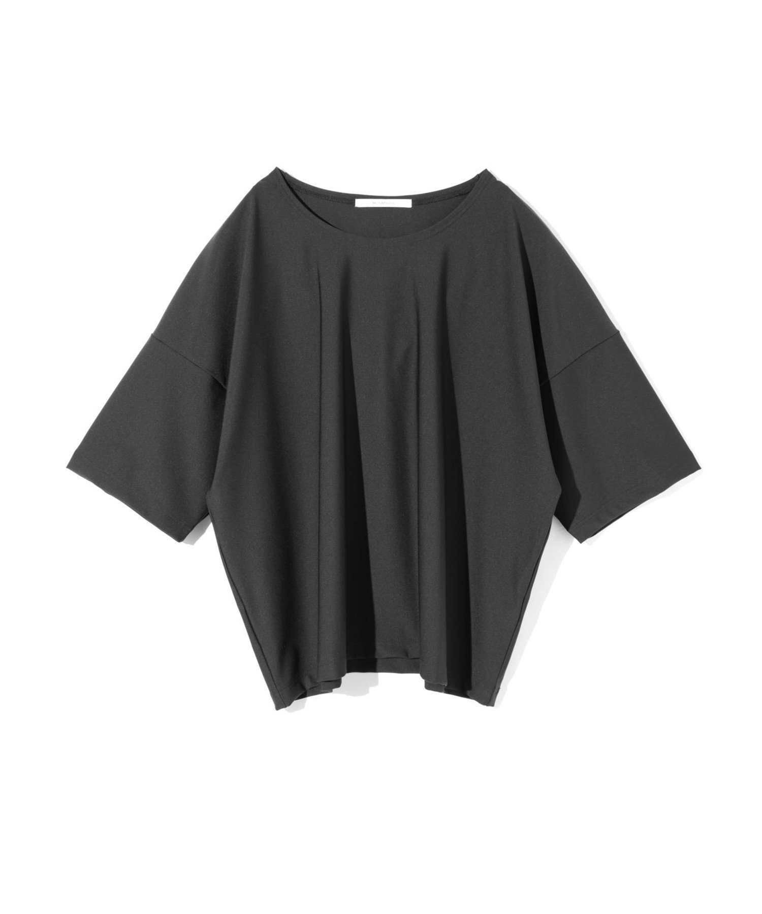MIDIUMISOLID MIDIUMISOLID エッセンシャルワイドTシャツ マーコート トップス カットソー・Tシャツ ネイビー ブラック