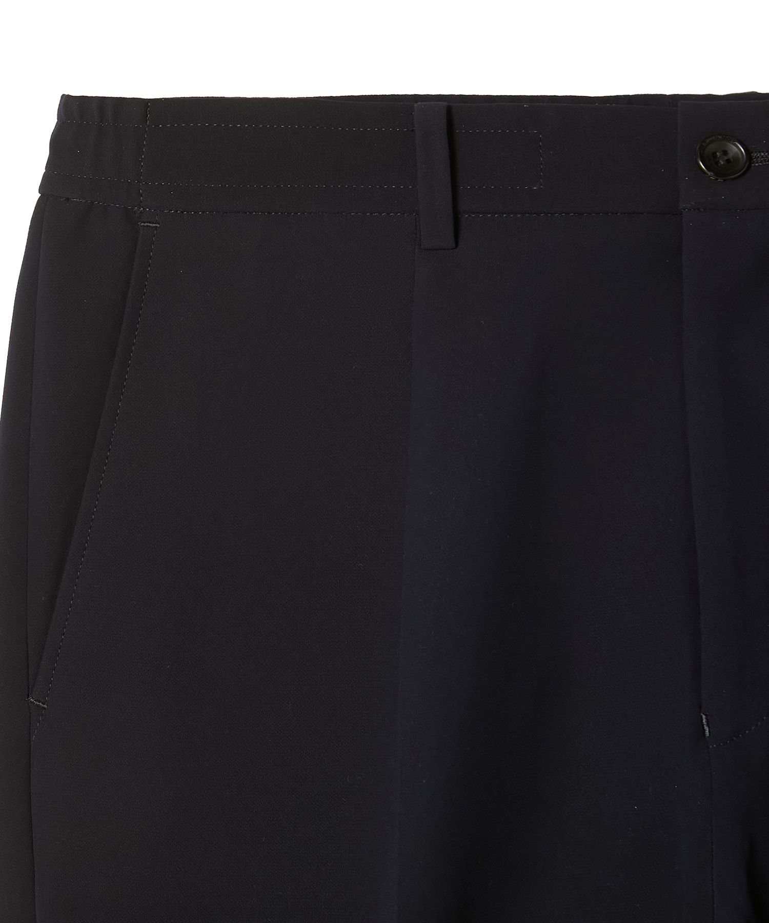 1TUCK TROUSERS エヌ．ハリウッド パンツ スラックス・ドレスパンツ ネイビー