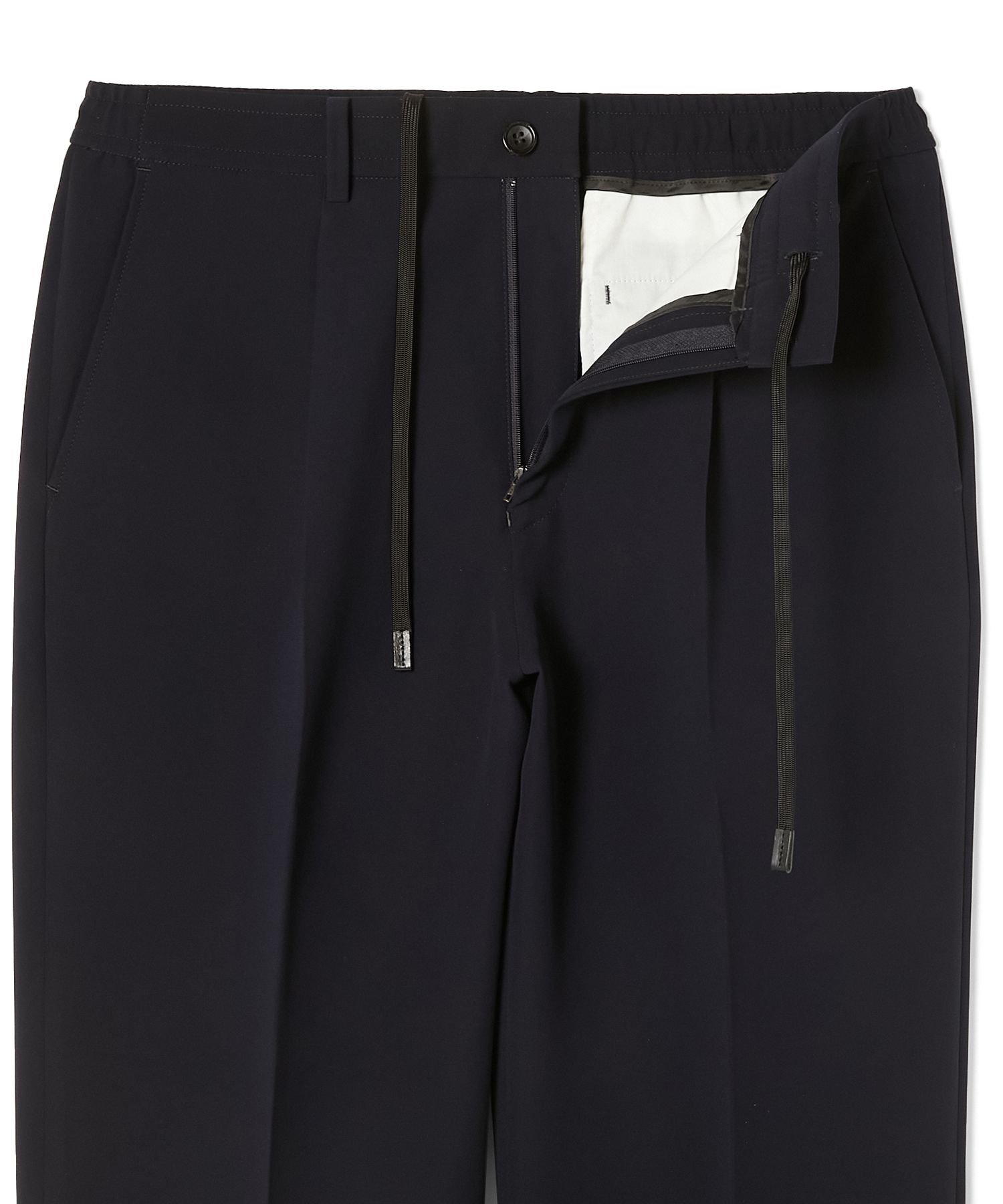 1TUCK TROUSERS エヌ．ハリウッド パンツ スラックス・ドレスパンツ ネイビー