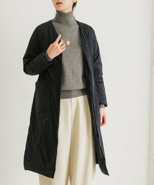 URBAN RESEARCH YOSOOU×URBANRESEARCH別注NOCOLLARCOAT アーバンリサーチ コート/ジャケット ダウンジャケット ネイビー ブラック【送料無料】