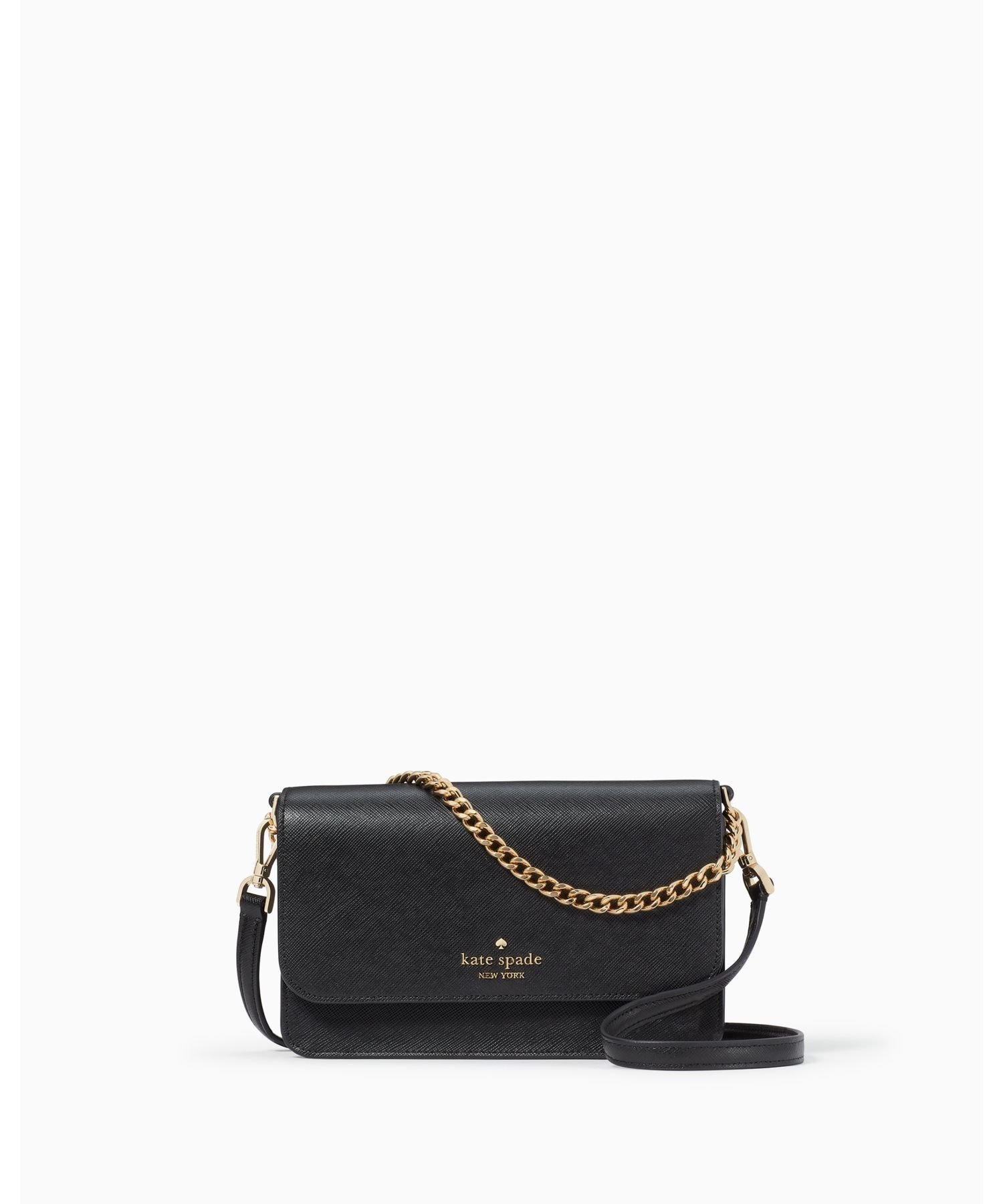 ケイトスペード 【SALE／60%OFF】kate spade new york マディソン スモール スラップ クロスボディ ケイトスペードニューヨーク バッグ ショルダーバッグ ブラック【送料無料】