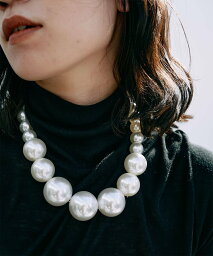 marjour DECO PEARL NECKLACE マージュール アクセサリー・腕時計 ネックレス