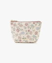 【SALE/30%OFF】Afternoon Tea LIVING フラワーミニ舟形ポーチ アフタヌーンティー・リビング 財布・ポーチ・ケース ポーチ ホワイト...