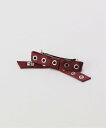 U by SPICK&SPAN GANNI/ ガニー Eyelet Bow Barrette Satin ユーバイスピックアンドスパン ヘアアクセサリー その他...