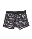COMME CA MEN COMME CA MEN/コムサメン 迷彩恐竜柄ボクサー ボディライフ インナー・ルームウェア ボクサーパンツ・トランクス ブラック ...