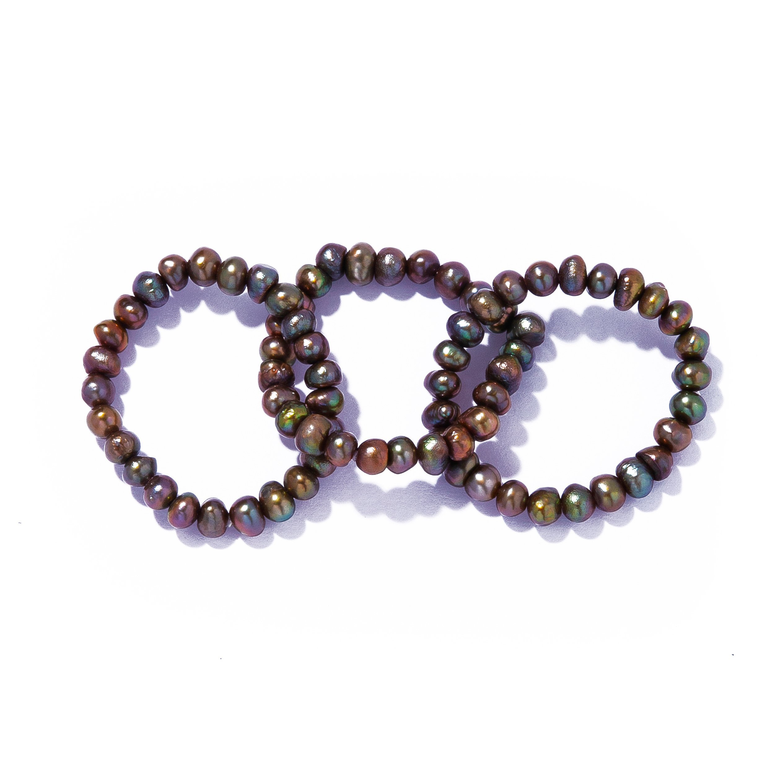 les bon bon les bonbon/conation pearl ring BR/コネーション パール リング フォブ アクセサリー・腕時計 リング・指輪 ブラウン