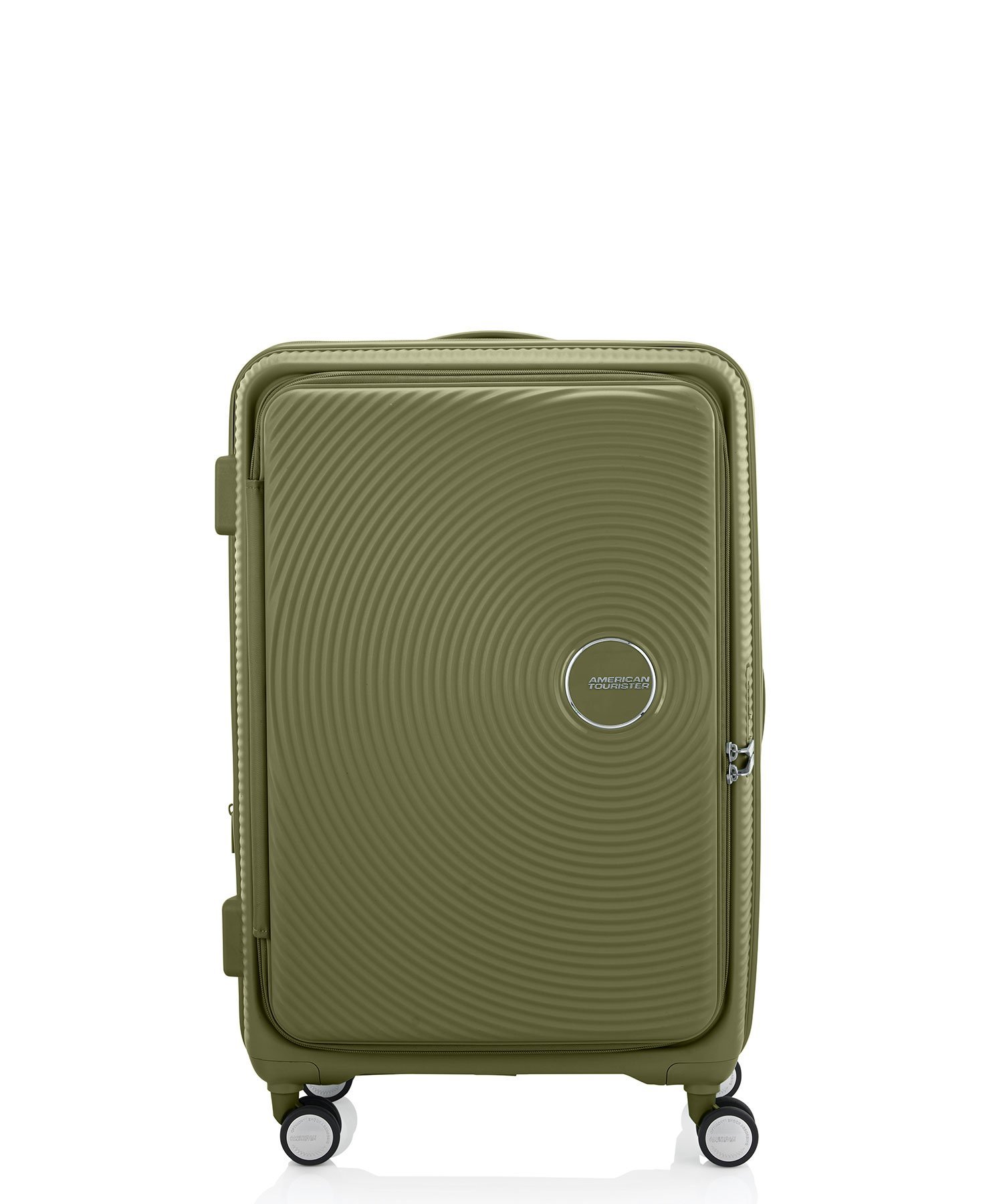 American Tourister 【公式】アメリカンツーリスター キュリオスピナー75 EXP ブックオープニング アメリカンツーリスター バッグ スーツケース・キャリーバッグ カーキグリーン【送料無料】