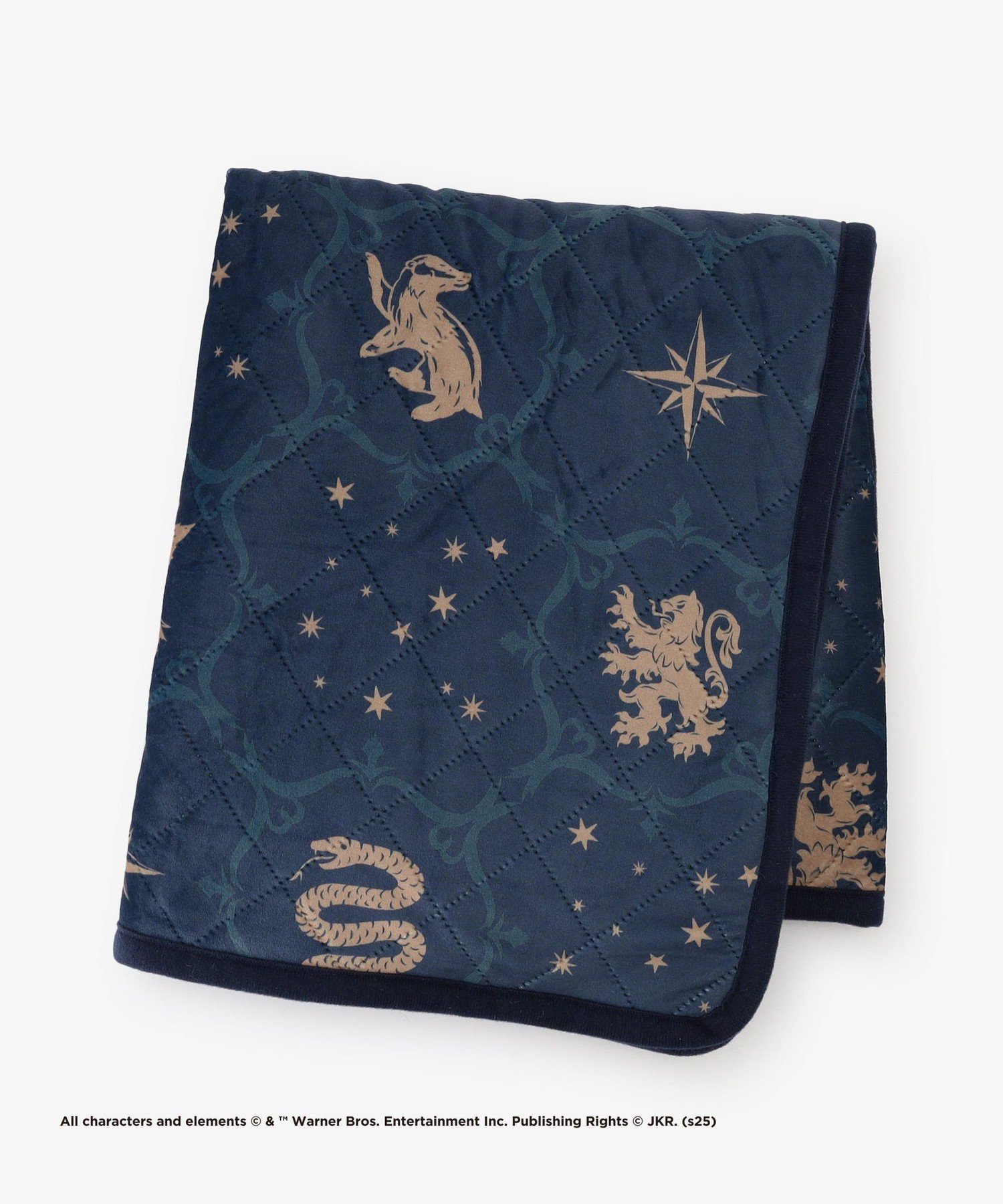 Afternoon Tea LIVING ブランケット/ハリー・ポッター アフタヌーンティー・リビング インテリア・生活雑貨 ブランケット・ひざ掛け ネイビー【送料無料】のサムネイル