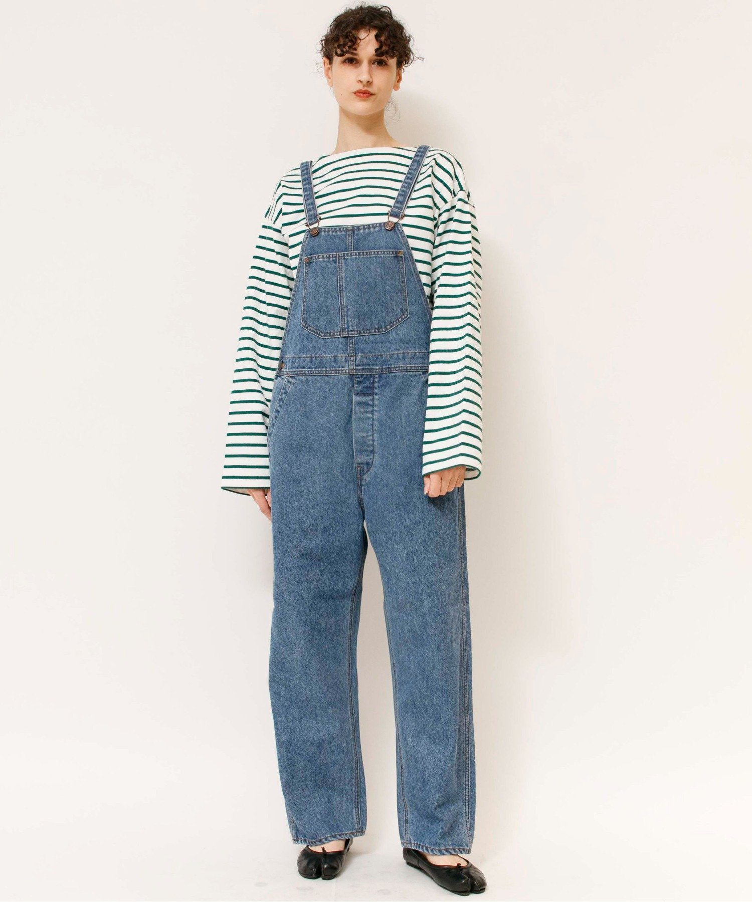 Johnbull Private labo 【DENIM DELIGHT DAYS】デニムオーバーオール ジョンブルプライベートラボ オールインワン・オーバーオール オーバーオール・サロペット ブルー ブラック【送料無料】