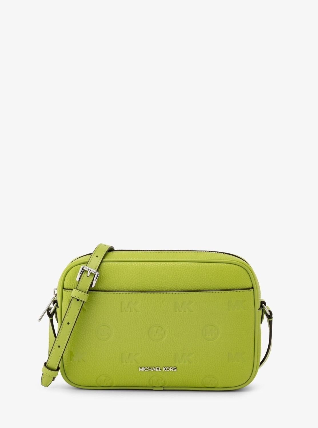 MICHAEL KORS JET SET TRAVEL カメラ クロスボディ ラージ マイケルコース マイケル コース バッグ ショルダーバッグ グリーン【送料無料】